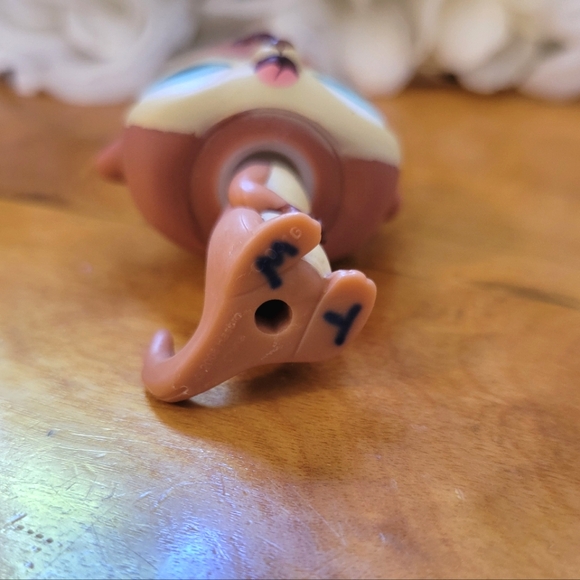 Littlest Pet Shop LPS #1376 Meerkat Brown Blue Eyes - Picture 8 of 9